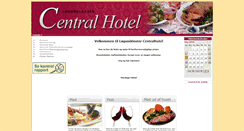 Desktop Screenshot of centralhotel.dk