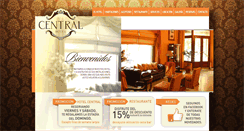 Desktop Screenshot of centralhotel.com.ar
